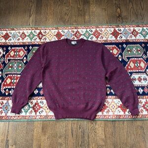 tricots st. raphael 90s pattern sweater
